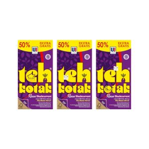 3PCS Teh Kotak Blackcurrant Produk Ultra Jaya Minuman Teh Kemasan Tetra Pack