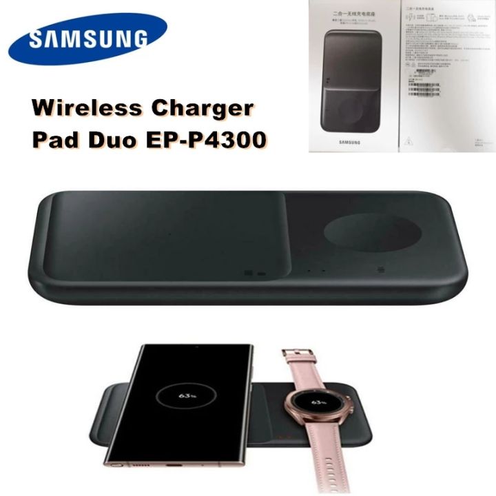 Original Samsung 2in1 Wireless Charger Pad Duo EP-P4300 For
