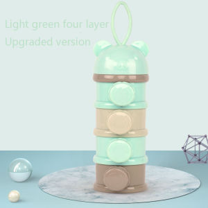 4 Layers Baby Milk Storage PowderContainer Feeding Case Box Milk Case PortableNon-leakage