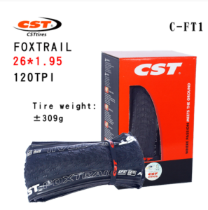 【ready】CST foxrail 26 inch mountain bike tire 27.5/29*1.95 120TPI ultralight stab-proof folding mtb bicycle parts