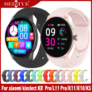 Dây Silicon For Xiaomi kieslect KR / KR Pro / L11 Pro / K11 / K10 / KS Dây Đeo Vòng Tay Cao Su Dây Đồng Hồ Dây Đồng Hồ Smartwatch Dây Đeo Tay