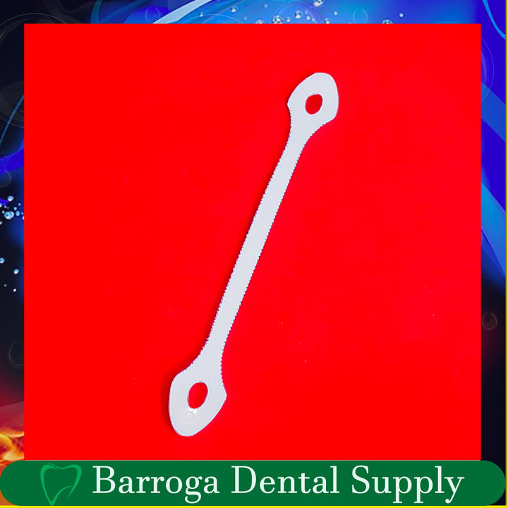 Tongue Scraper per piece (white / transparent)