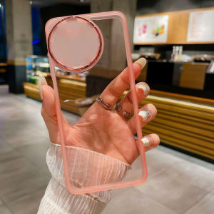 Casing For Xiaomi Poco F7 F6 Ultra Pro PocoF7Pro PocoF7Ultra 5G Square Support Phone Case Fashion Couple Soft Shockproof Camera lens Protection Casing Bracket Back Cover