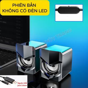 Loa Máy Tính Để Bàn Loa Mini Mã V-158 Có Đèn Led Âm Thanh Kép Nghe Nhạc Cực Chất.