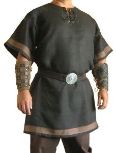 Cross-Border Casual Mens Stage Costume Medieval VIKING FORCE LABORATORIES Red Color Renaissance Fashion Coat clothing