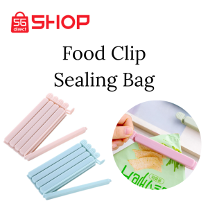 3 Color Sealing Clip Snack Food Clip Sealing Bag Storage Clip 5pcs pack