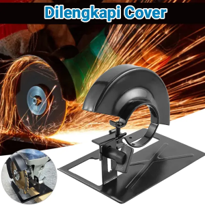 Dudukan Gerinda Tangan Lengkap Dengan Cover Jadi Circular Saw 4 Inch