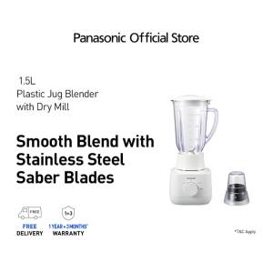 Panasonic 1.5L Plastic Jug Blender MX-EP5111WSP