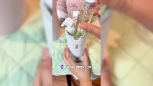 4 in 1 Travel Dispenser Bottles Shampoo Refillable Leak Proof TSA Compliant Size Containers Toiletries Toiletry with Pump Design Portable Organizer Conditioner Lotion Cream Vacation (Green)