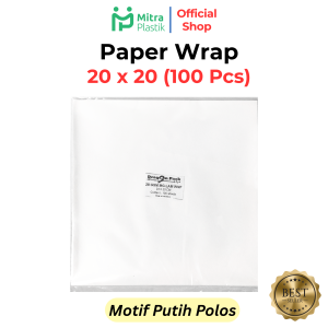 Kertas Nasi Motif 20x20 cm Paper Wrap 100 pcs Printing Laminasi Food Grade Burger Kebab Dragon Pack Koran Roti Yellow Love Daun