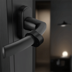 PLLEWY 1pc PVC Door Handle Bumper Clear Silicone Silicone Door Knob Protector Durable Anti-collision Door Bumper Ring Home Office