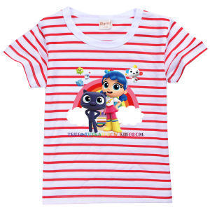 Cartoon True and The Rainbow Kingdom Shirt Kids 100%COTTON T Shirt Baby Girls Lovely Tees 2021 Summer Clothes Youth Boys Tshirts