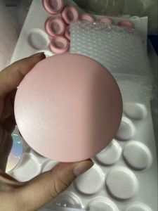 Ready to Ship Portable 5g Loose Powder Makeup Container with Puff and Flip-cover Powder with Sifter Jar
