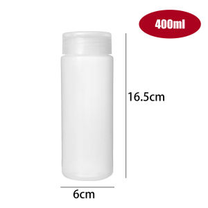 400/600ml Clear Spices Bottle Plastic Barbecue Seasoning Jars Condiment Box Kitchen Gadgets Seasoning Container