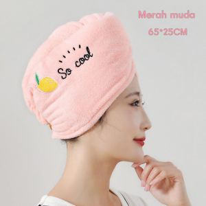 Handuk Keramas Pengering Rambut Quick Dry Magic Towel Dryer Microfiber Handuk Keramas Microfiber