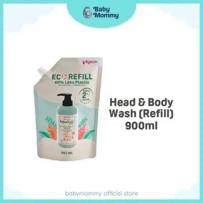 Babymommy👶Pigeon Botanical Series Baby Head & Body Wash Water Gel Lotion Milky Lotion Baby Massage Oil