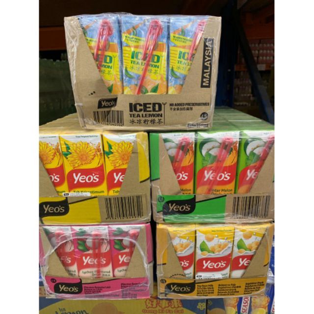 Yeo's Drink [250ML x 24] Carton | Lazada