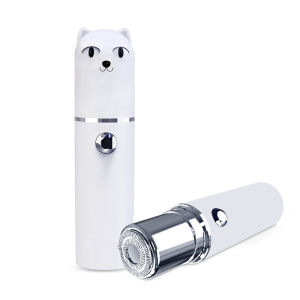 Portable Hair Remover for Women (Face Armpit Legs Bikini) USB Rechargeable Lipstick Electric Shaver