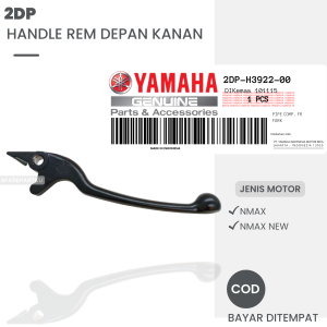 2DP HANDLE REM DEPAN KANAN HITAM YAMAHA NMAX NMAX NEW/ HANDEL/ HENDEL REM DEPAN/ 2DP-H3922-00
