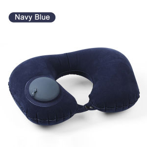 Air Inflatable Pillows Travel Hiking Camping Pillow Portable Sleeping Airplane Car Cushion Pillow U-Shaped Neck Support Square Pillows