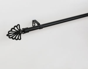1PC Light Luxury Modern Simple Curtain Roman Rod Thickened Curtain Rod Roman Rod Crown Decorative Head Curtain Accessories