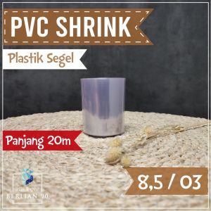 Plastik Segel 85 cm x 20 Meter Plastik PVC Shrink Segel Plastik