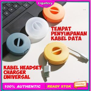Tempat Penyimpanan Kabel Data Kabel Charger Kabel Headset Portable Cable Organizer Kotak Organizer Kabel