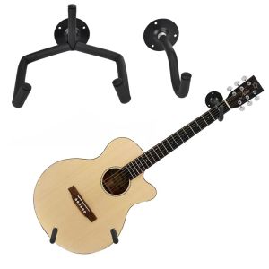 2pcs /set Guitar Wall Hanging Hook Holder Horizontal Guitar Stand Rack Wall Mount Guitar Hanger Hook Guitar Rack