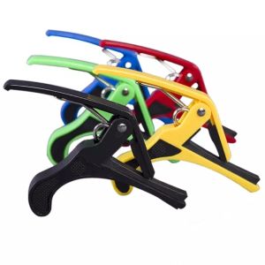 KAWES Alloy Guitar Capo: Quick Change Clamp Key Capo