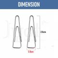 (10 Box) Penjepit Kertas / Klip Kertas / Paper Clip Kecil / Metal Clip / Trigonal Paper Clip No 3 Combo (10 Box). 