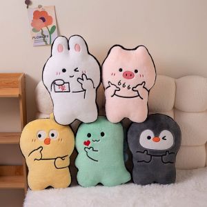 Ryn Studio ins คนดังทางอินเทอร์เน็ตหมอนการ์ตูนสาวนอนหมอนสำนักงานพิเศษตุ๊กตาโซฟาน่ารักห้องนั่งเล่นเบาะรถ