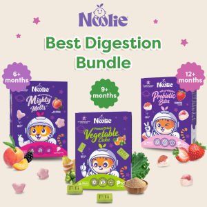 [Bundle of 3] Best Digestion Bundle 1 Noolie® Mighty Melts & 1 Probiotic Bites & 1 Vegetable Cake