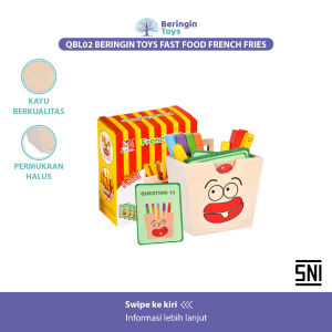 Beringin Toys - Fast Food French Fries / Mainan Anak Anak / Mainan Edukasi Anak / Mainan / Mainan Anak