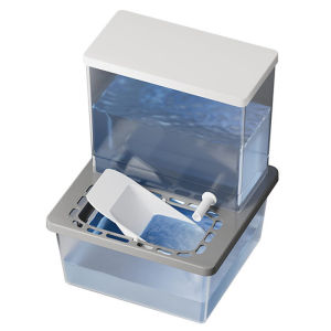 Tự động thay nước bình uống nước cho thú cưng đài phun nước hoàn toàn cơ khí không cần điện và vật tư tiêu hao