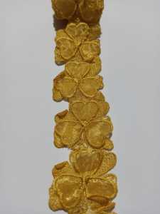 Renda Bordir Roll Murah Panjang 45 Meter Lebar 5cm Motif Trigidia