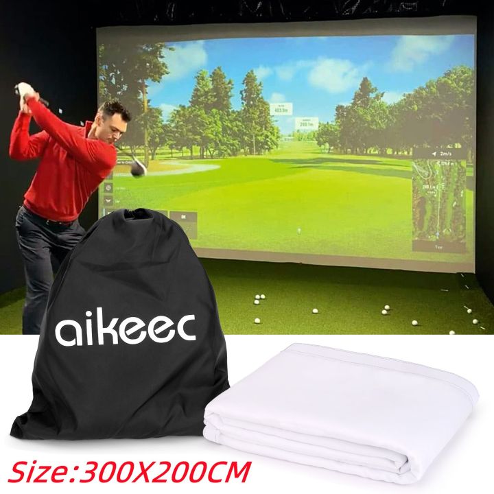 golf simulator Single layer material, durable for hitting golf screens ...