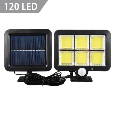 《 𝗡𝗜𝗚𝗛𝗧 𝗦𝗘𝗡𝗦𝗢𝗥 》Auto On Off Motion Sensor Solar LED COB Split Wall Light Waterproof Outdoor Lighting Garden Lamp 太阳能壁灯