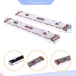 Tumato 128mm Mixer Fader B10K Single And Dual Channel B103 Straight Sliding Potentiometer Total Length 12.8cm Stroke 100