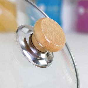 GEMMA Anti Scalding Easy Instalation Universal Pot Lid Button Replacement Stainless Steel Pot Lid Top Bead Pot Lid Handle Cookware Parts Kitchen Gadget