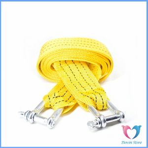 D.S. เชือกลากรถ สายลากรถ ยาว 3 เมคร คุณภาพสูง ทนทาน ทนต่อแรงดึง tow rope
