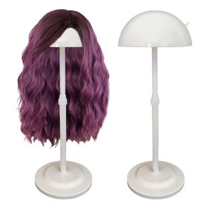 Portable Wig Head Holder Djustable Height Wig Head Stand Hat Display Stand Travel Wig Storage