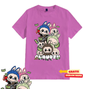 BAJU DISTRO KAOS ANAK LABUBU GRATIS CUSTOM NAMA - PART 1
