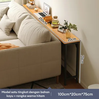 Meja Panjang Meja Penyimpanan Rak Penyimpanan Belakang Sofa Meja Minimalis Meja Sofa