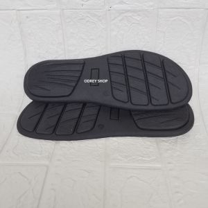 Outsole sandal Pria Alas Bawah sandal Odrey INCUBATOR Warna Hitam Bahan TPR Elastis Size 39 - 43