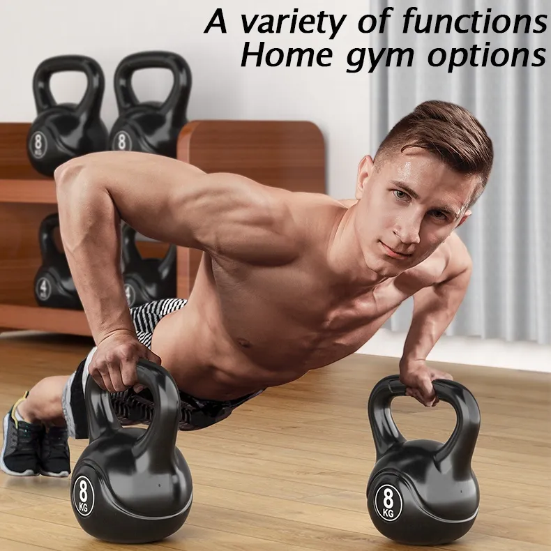 Kettlebell Gym Equipment for Home Set Equipment Kettlebell Dumbbell  2KG/4KG/6KG/8KG/10KG/12KG/14KG Cement Kettlebell Sports High Quality  Premium