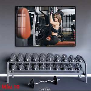 Tranh Laminate Tráng Gương - Tranh Treo Tường Trang Trí Phòng Gym