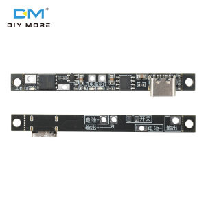 diymore DC 3.7V 4.2V Charge Protection Module 1.2A Power Management Module Charge and Discharge Protection All-in-One Type C Connector With Electronic Switch