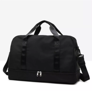 Large MultiCompartment Oxford Nylon Carry On Shoulder Gym Bag with Strap Lightweight Travel