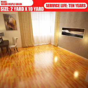 Sale!!(10 Yard or 15 Yard)Linoleum Floor Mat - Renolium Rubberized Wear-resistant Waterproof Vinyl Flooring