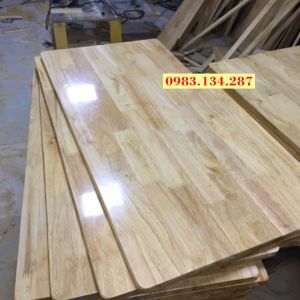 Mặt bàn dài 90cm rộng 15cm20cm25cm30cm... gỗ thịt mặt bàn gỗ cao su phun bóng 2 mặt hàng loại 1 đẹp